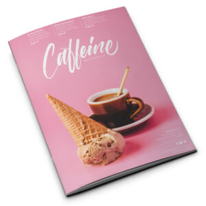 caffeine magazine australia issue 01 front cover
